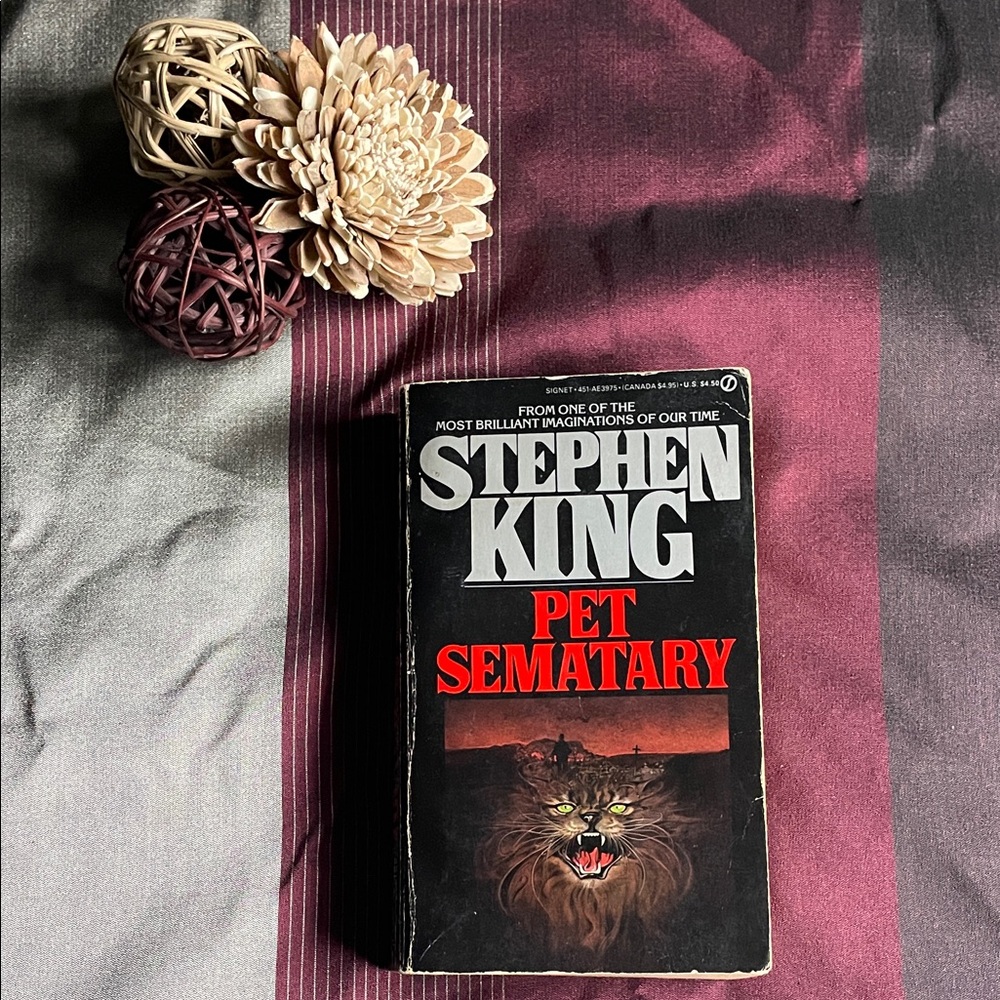 Stephen King 'Pet Sematary' Paperback Book (1983) - Picture 1 of 3